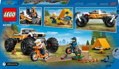 LEGO City, Przygody samochodem terenowym z napędem 4-4, 60387