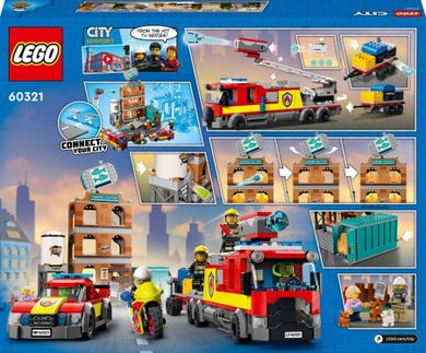 LEGO City, Straż pożarna, 60321