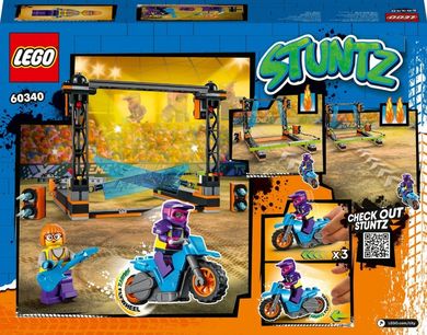 LEGO City, Wyzwanie kaskaderskie: ostrze, 60340