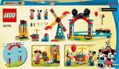 LEGO Disney Mickey and Friends, Miki, Minnie i Goofy w wesołym miasteczku, 10778
