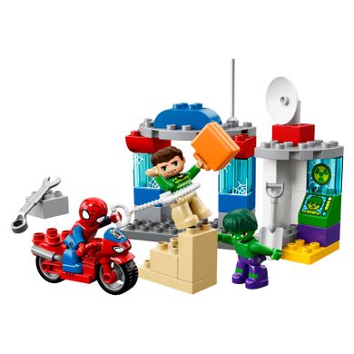 LEGO DUPLO, Przygody Spider-Mana i Hulka, 10876