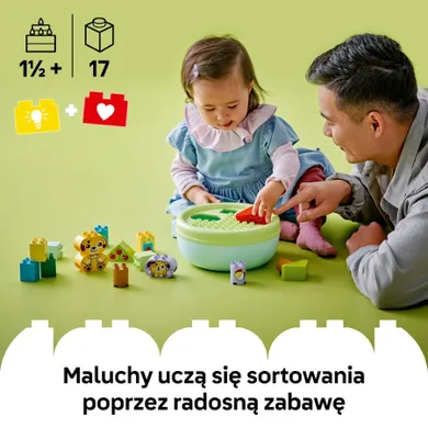 LEGO DUPLO, Sorter kształtów: dom szczeniaczków, 10441