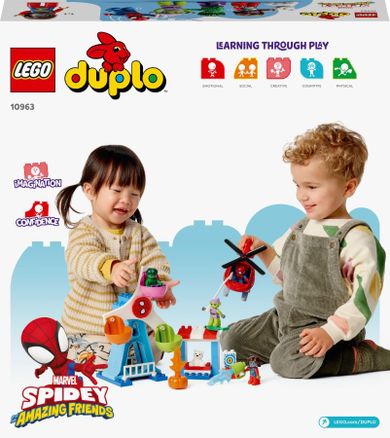 LEGO DUPLO, Spider-Man i przyjaciele w wesołym miasteczku, 10963