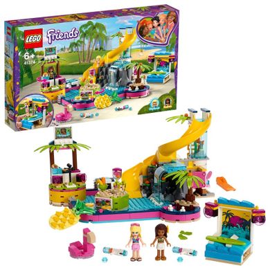 LEGO Friends, Impreza Andrei na basenie, 41374