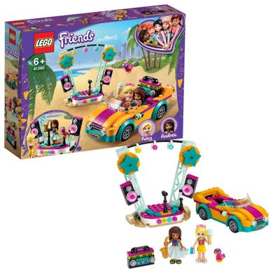 LEGO Friends, Samochód i scena Andrei, 41390