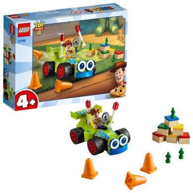 LEGO Juniors, Toy Story 4, Chudy i Pan Sterowany, 10766