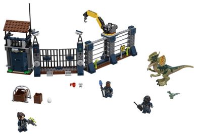 LEGO Jurassic World, Atak dilofozaura na posterunek, 75931