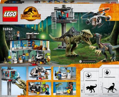 LEGO Jurassic World, Atak giganotozaura i terizinozaura, 76949