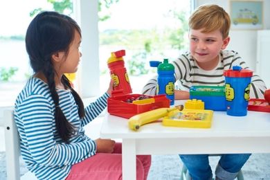 LEGO, lunchbox, boy