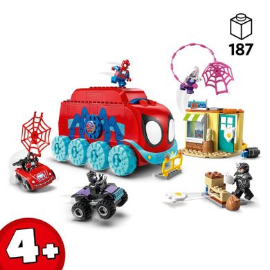 LEGO Marvel, Mobilna kwatera drużyny Spider-Mana, 10791