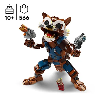 LEGO Marvel, Rocket i Mały Groot, 76282