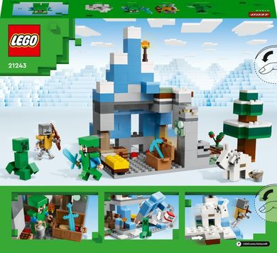 LEGO Minecraft, Ośnieżone szczyty, 21243