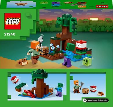 LEGO Minecraft, Przygoda na mokradłach, 21240