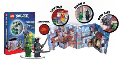 LEGO NINJAGO, Garmadon kontra Lloyd. Zestaw książek z klockami LEGO