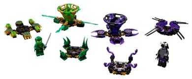 LEGO NINJAGO, Spinjitzu Lloyd vs. Garmadon, 70664