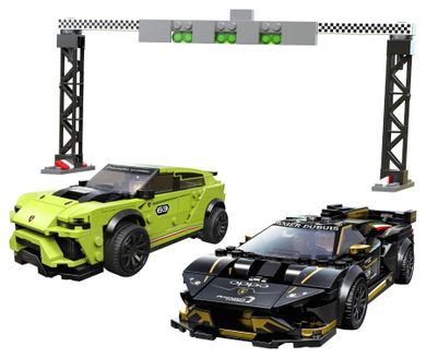 LEGO Speed Champions, Lamborghini Urus ST-X i Lamborghini Huracán Super Trofeo EVO, 76899