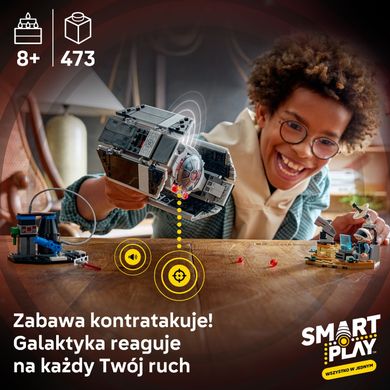 LEGO Star Wars, SMART Play: Myśliwiec TIE Dartha Vadera, 75421