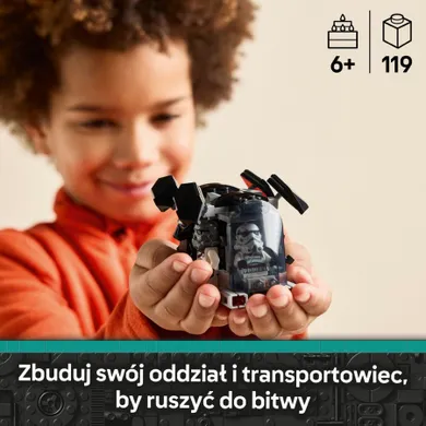 LEGO Star Wars, Szturmowiec Śmierci i nocny szturmowiec - zestaw bitewny, 75412