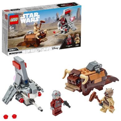 LEGO Star Wars, T-16 Skyhopper kontra mikromyśliwce Bantha, 75265