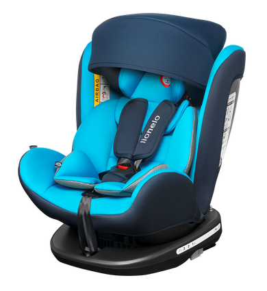 Lionelo, Bastiaan, fotelik samochodowy, 0-36 kg, niebieski