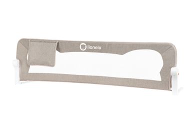 Lionelo, Eva, barierka ochronna do łóżka, Beige Melange