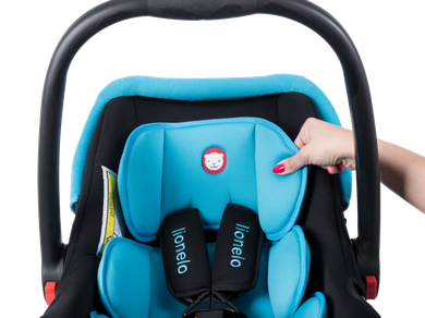 Lionelo, Noa Plus, fotelik samochodowy, 0-13 kg, Beige