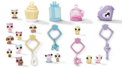 Littlest Pet Shop, Lukrowy zestaw zwierzaków, figurki