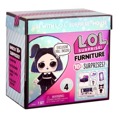 L.O.L. Surprise, Mebelki, Cozy Zone and Dusk, laleczka z meblami