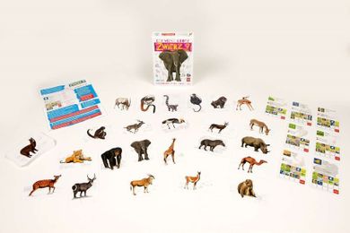 Lucrum Games, Czy wiesz, który zwierz...? Kieszonkowa fauna Afryki i Azji, gra edukacyjna