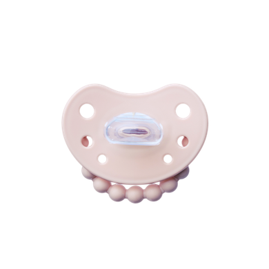 LUU Kids, smoczek pozycjonujący, Velvet Blush, 6m+