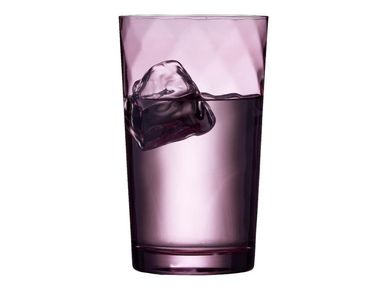 Lyngby Glas, Vienna, szklanki wysokie, fioletowe, 400 ml, 4 szt.