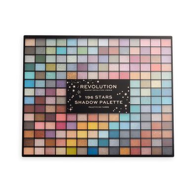 Makeup Revolution, paleta cieni do powiek, Stars, 196 kolorów