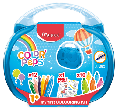 Maped, Colorpeps, walizeczka z akcesoriami, 23 elementy