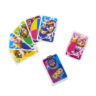 Mattel, UNO Junior Psi Patrol 2, gra karciana dla dzieci