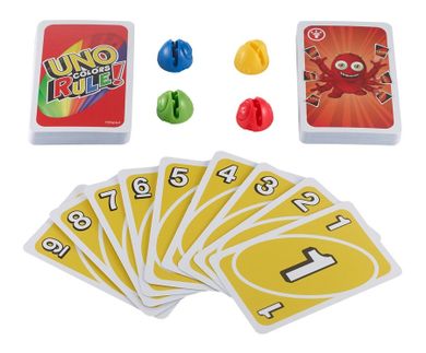Mattel, Uno, Kolory rządzą!, gra karciana