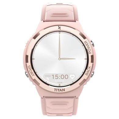 Maxcom, FW100 Titan Valkiria, smartwatch, różowy