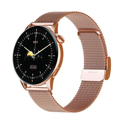 Maxcom, smartwatch, Fit FW58 Vanad Pro, złoty