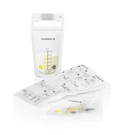Medela, torebki do przechowywania pokarmu, 25 szt.
