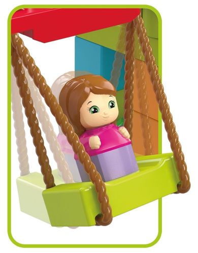 Mega Bloks, First Builders, Huśtawka, klocki, 29 elementów