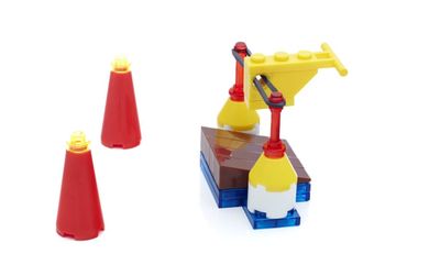 Mega Bloks, SpongeBob, surfing, minizestaw klocków, 33 elementy
