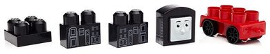 Mega Bloks, Tomek i Przyjaciele, Diesel, lokomotywka do zbudowania, 5 klocków