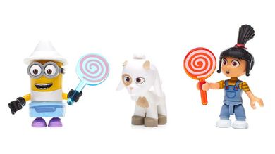 Mega Construx, Minionki, Agnes w poszukiwaniu jednorożca, klocki, 66 elementów