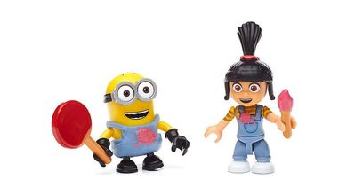 Mega Construx, Minionki, Kiermasz zabawek Agnes, klocki, 70 elementów