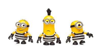 Mega Construx, Minionki, Ucieczka z więzienia, klocki, 82 elementy