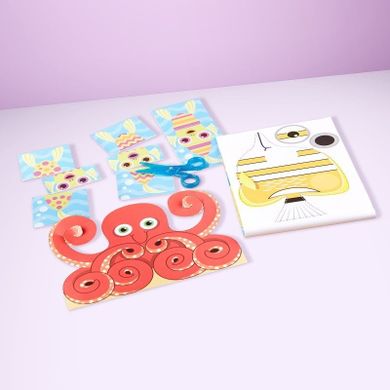 Melissa & Doug, książka z wycinankami i nożyczkami, Morskie życie