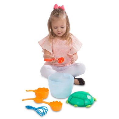 Melissa & Doug, Pieczenie, zestaw do piasku, wiaderko z akcesoriami