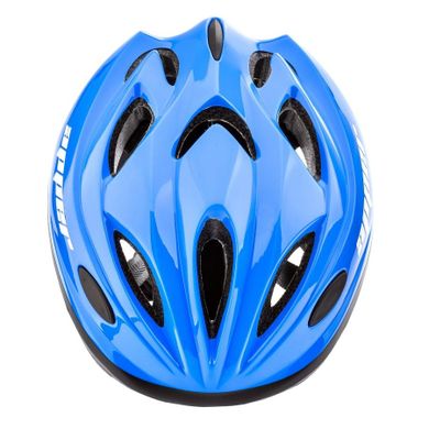 Meteor, kask rowerowy, S 48-52 cm, Apper, niebieski