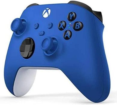 Microsoft, Xbox Series Shock, kontroler, blue