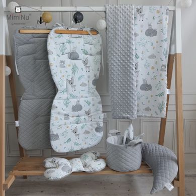 MimiNu, Leśni Przyjaciele, Velvet, wkładka do wózka spacerowego