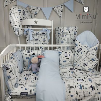 MimiNu, Pojazdy, 2-częściowy komplet pościeli, 100-135 cm